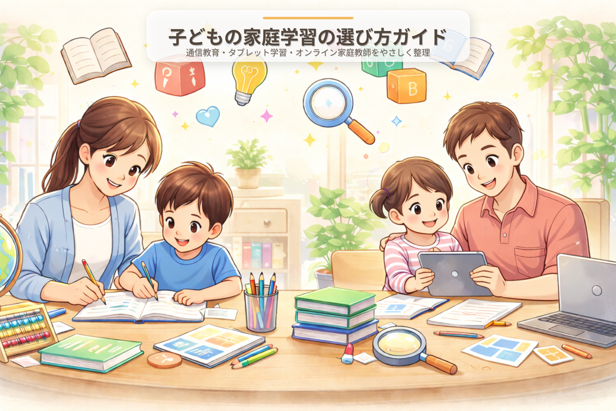 子どもの家庭学習の選び方ガイド